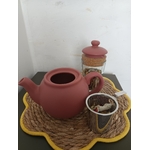 14 ROS-03 - Théière rose terracotta