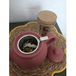 14 ROS-02 - Théière rose terracotta