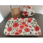T1_8596253-04 - Plateau Coquelicot 24x15 cm