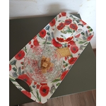 T1_8596254-03 - Plateau Coquelicot 40x20 cm