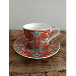 8596232-rouge-02 - Set tasse + soucoupe rouge