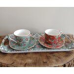 8596232-rouge-06 - Set tasse + soucoupe rouge