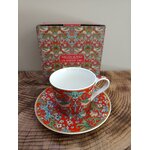 8596232-rouge-07 - Set tasse + soucoupe rouge