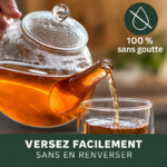 Theière translucide 0.8L - 8