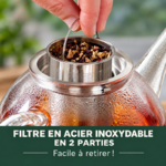 Theière translucide 0.8L - 7