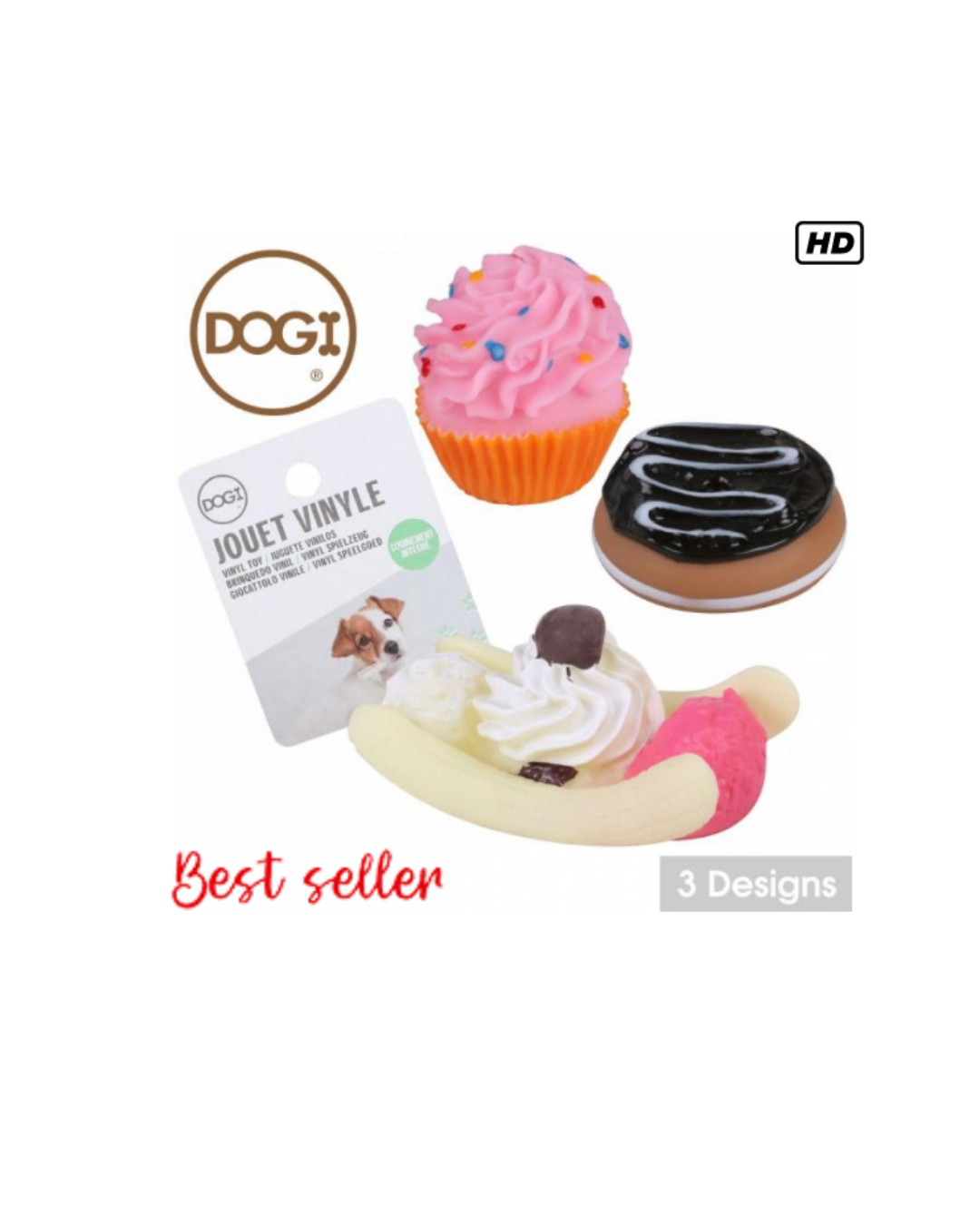 JOUET POUR CHIEN DESSERT