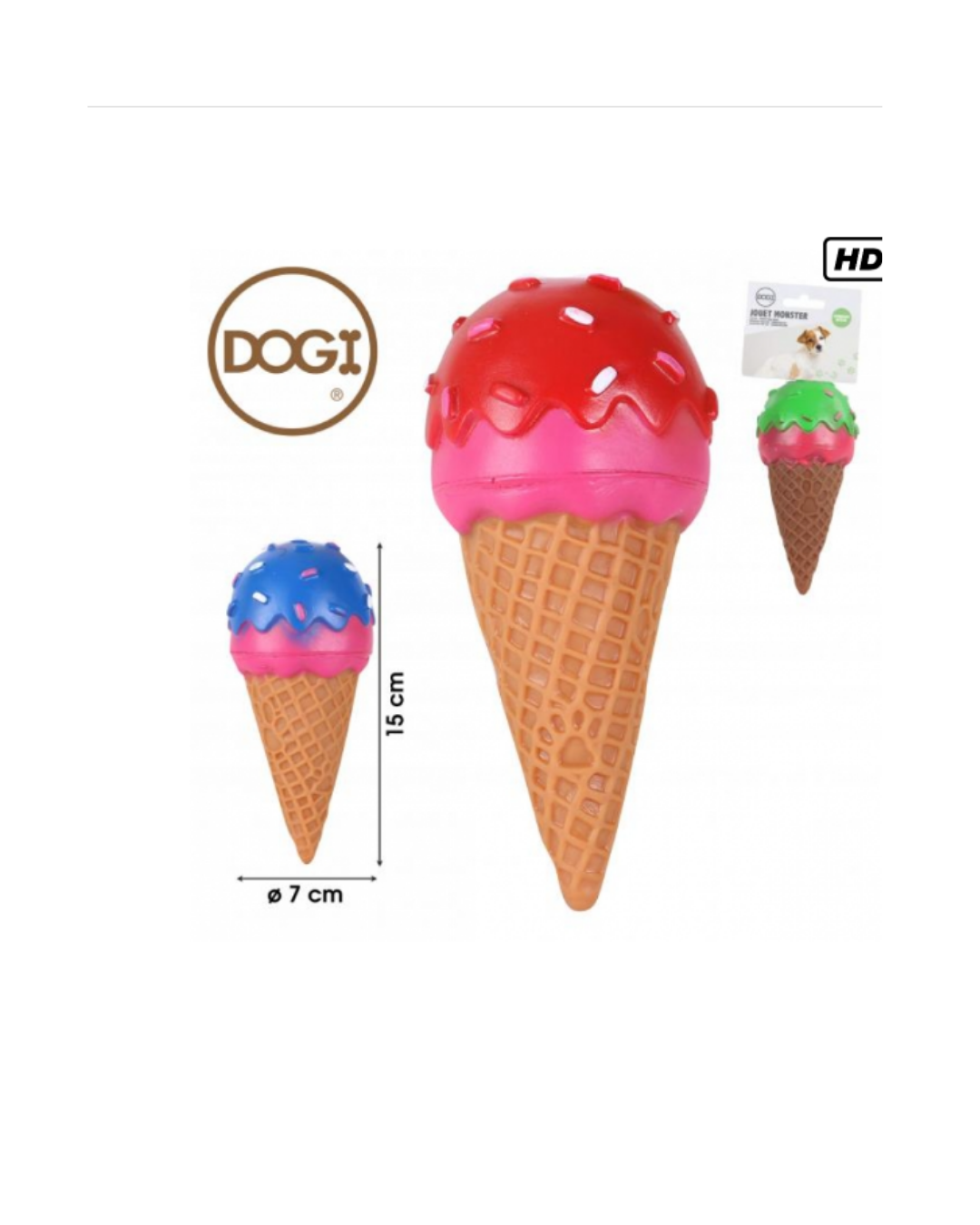 JOUET POUR CHIEN GLACE
