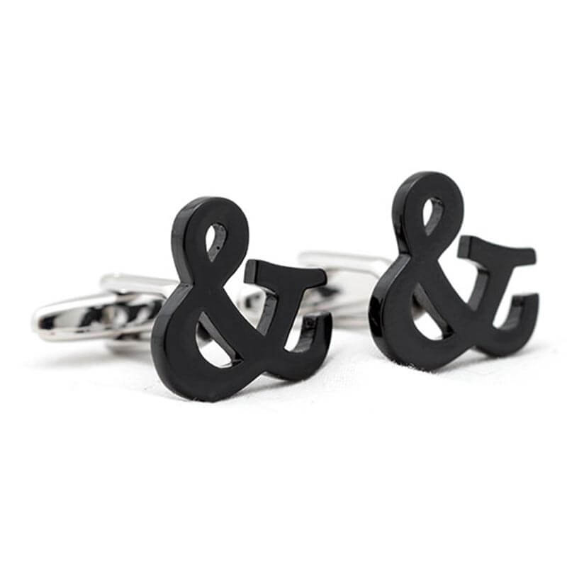 Boutons-de-manchette-symbole-ESPERLUETTE(ET-COMMERCIAL)-1