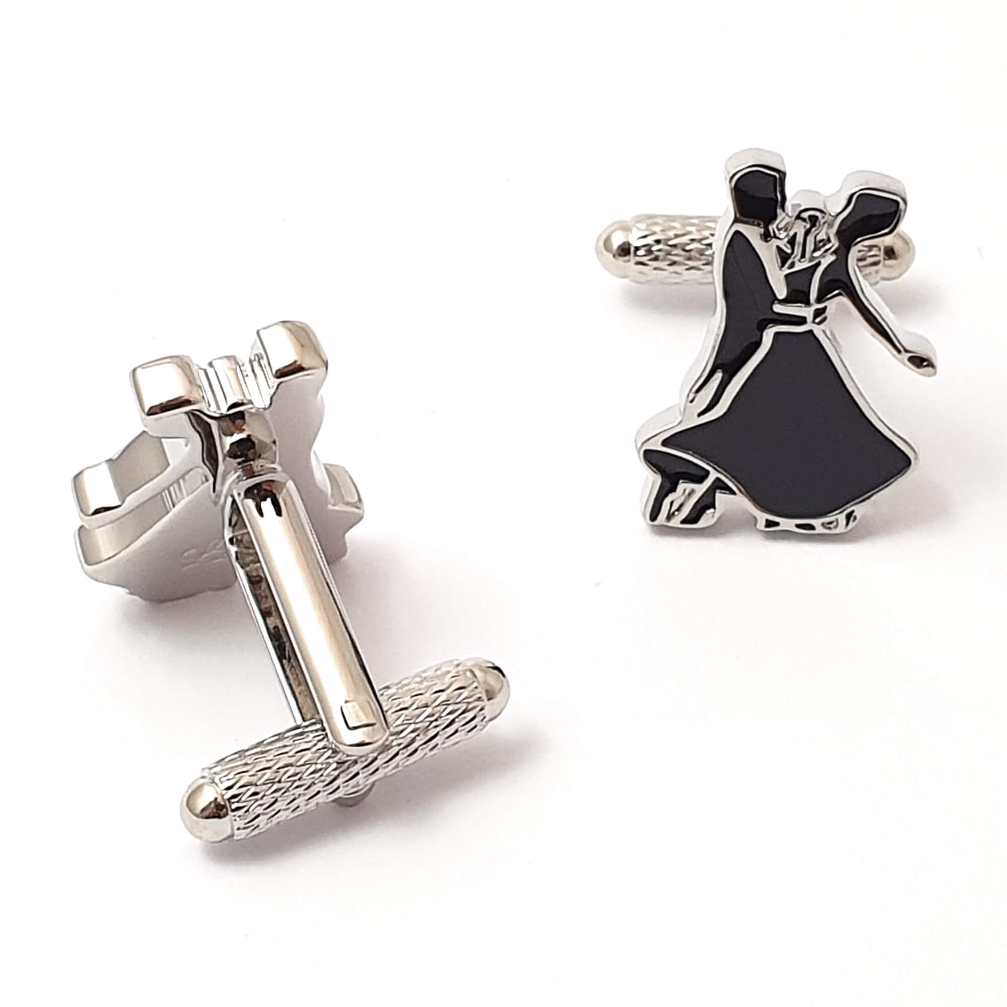 04-boutons-de-manchette-danse-couple-noir-argente-arriere