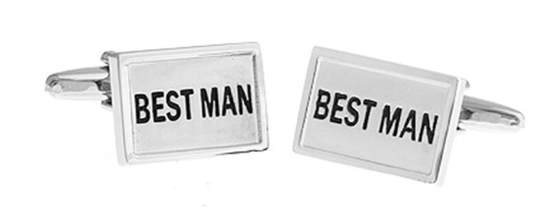Boutons-de-manchette-Best-man-rectangle-fond-gris-meilleur-homme-1