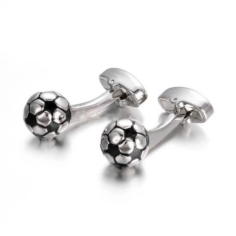 Boutons-de-manchette-ballon-de-football-image-un