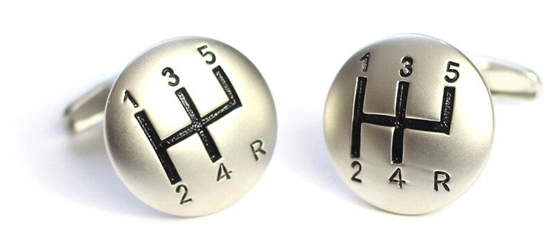 Boutons-de-manchette-levier-de-vitesse-1