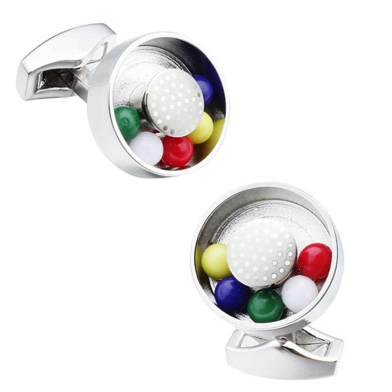 Boutons-de-manchette-billes-tournantes-multicolores-1