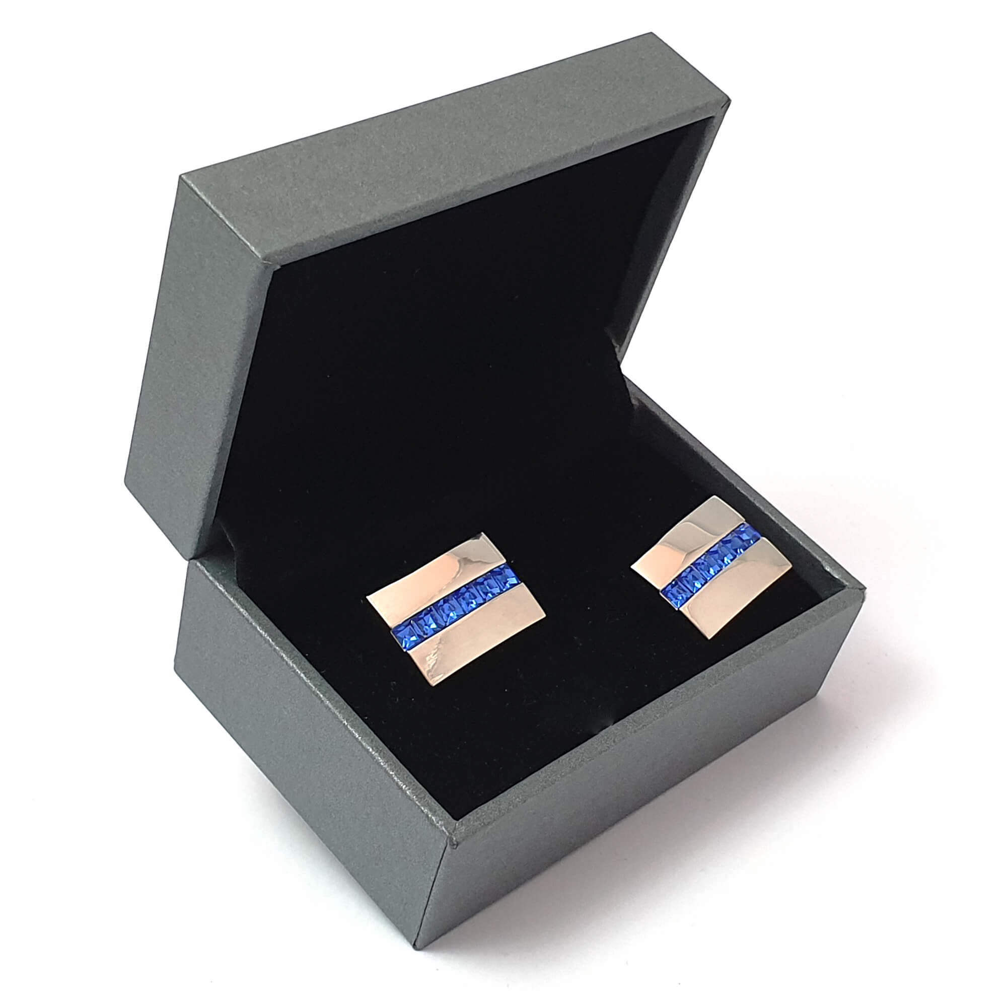 06-boutons-de-manchette-rectangle-ligne-cristaux-bleus-ecrin