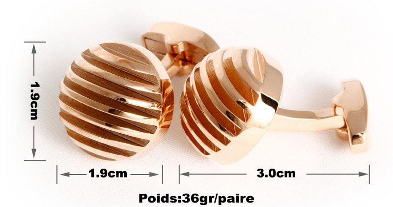 Bouton-de-manchette-demi-sphère-avec-fentes-de-couleur-or-rose-4