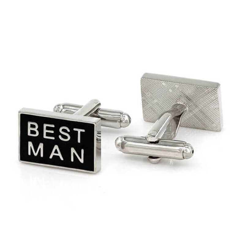 Boutons-de-manchette-Best-Man-forme-rectangle-meilleur-homme-3