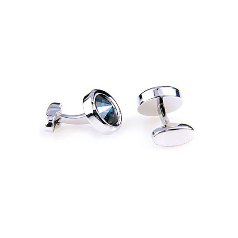 Boutons-de-manchette-rond-de-couleur-argent-serti-dun-diamant-bleu-2