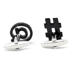 Boutons-de-manchette-symbole-Arobase-et-Dièse-3
