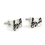 Boutons-de-manchette-note-de-musique-sur-portée-musicale-image-une