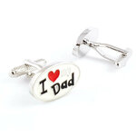 Bouton-de-manchette-ovale-I-love-my-dad-Jaime-mon-père-image-deux