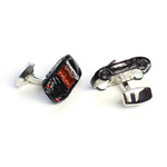 Boutons-de-manchette-voiture-de-sport-noire-2
