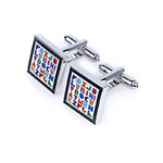Boutons-de-manchette-Lettres-de-l'alphabet-en-couleur-1