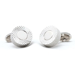 Boutons-de-manchette-rond-anneau-dévissable-couleur-argent-2