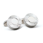 Boutons-de-manchette-rond-anneau-dévissable-couleur-argent-1