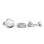 Boutons-de-manchette-rond-anneau-dévissable-couleur-argent-5