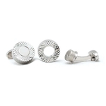 Boutons-de-manchette-rond-anneau-dévissable-couleur-argent-4