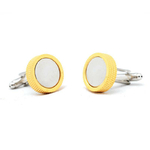 Boutons-de-manchette-Rond-dévissable-couleur-or-2