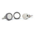 Boutons-de-manchette-Rond-anneau-dévissable-couleur-noir-3