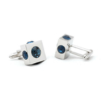 Bouton-de- manchette-de-forme-cubique-avec-pierres-de-couleur-bleue-2