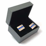 06-boutons-de-manchette-rectangle-ligne-cristaux-bleus-ecrin