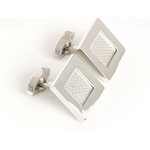 Bouton-de-manchette-carré-de-couleur-argent-2