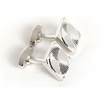 Boutons-de-manchette-carré-rosace-de-couleur-argent-2