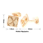 Boutons-de-manchette-carré-rosace-de-couleur-or-rose-3