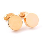 Boutons-de-manchette-rond-de-couleur-or-rose-1