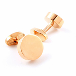 Boutons-de-manchette-rond-de-couleur-or-rose-2