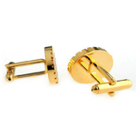 Boutons-de-manchette-ovale-quadrillé-de-couleur-or-jaune-3