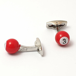 05-bille-de-billard-rouge-numero-trois-vue-gauche
