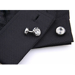 Boutons-de-manchette-rond-de-couleur-argent-serti-dun-diamant-blanc-4