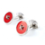 Boutons-de-manchette-rond-rouge-reproduction-de-bouton-de-couture-1