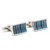 Bouton-de-manchette-rectangle-bandes-bleues-et-vertes-verticales-1