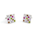 boutons-de-manchette-damier-cristal-multicolore-rose-violet-marron-jaune-blanc-1