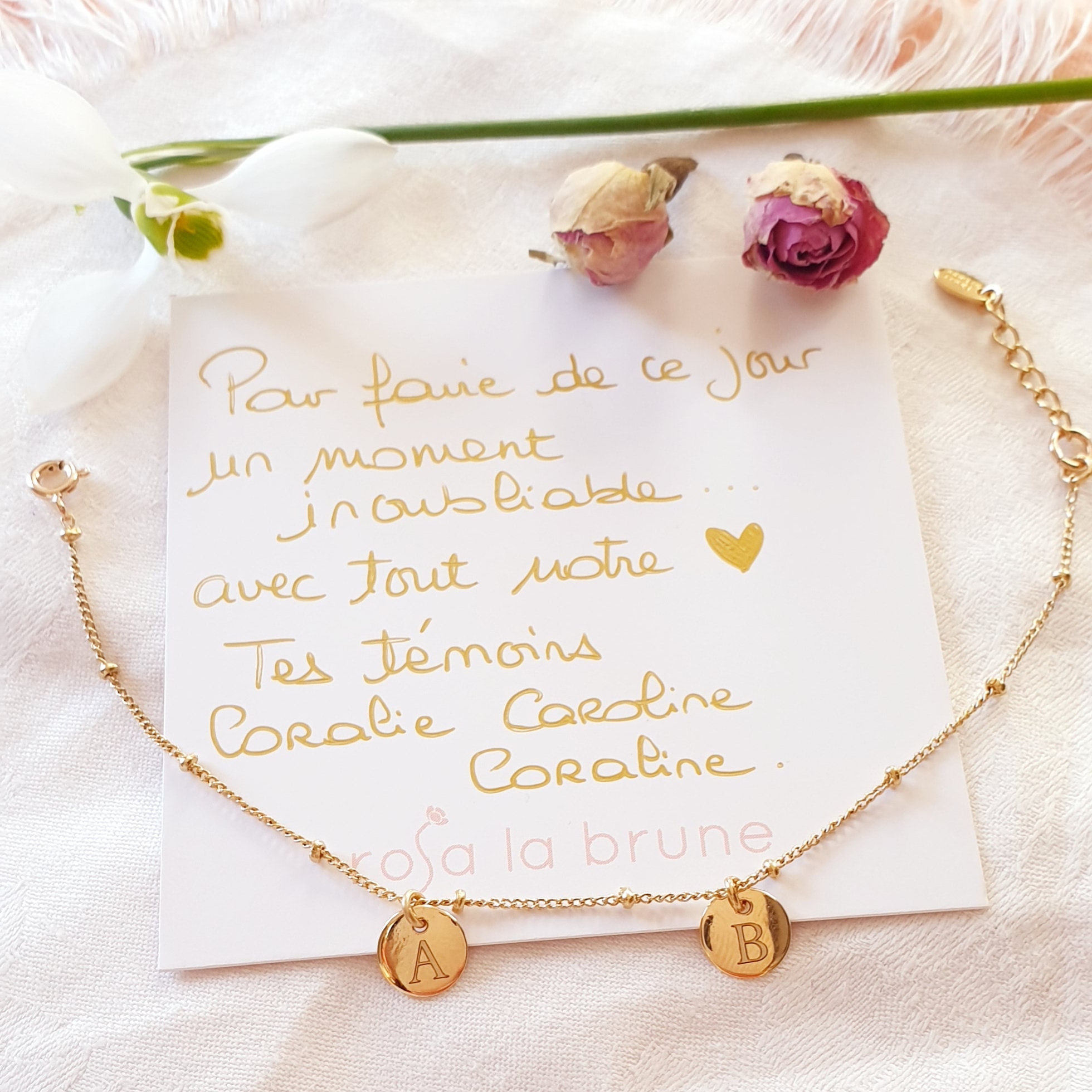bracelet prenom
