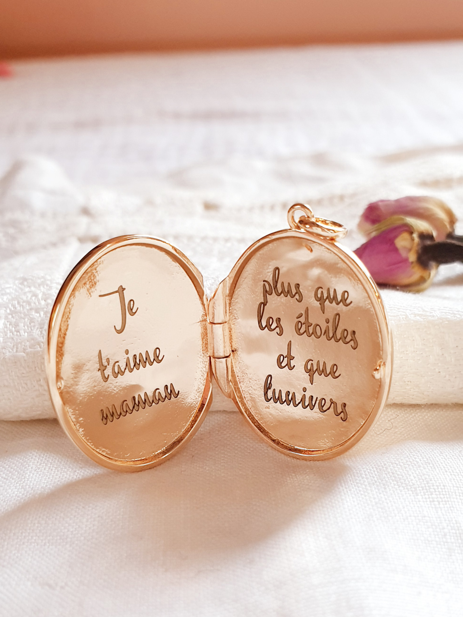 collier maman personnalise maman  message