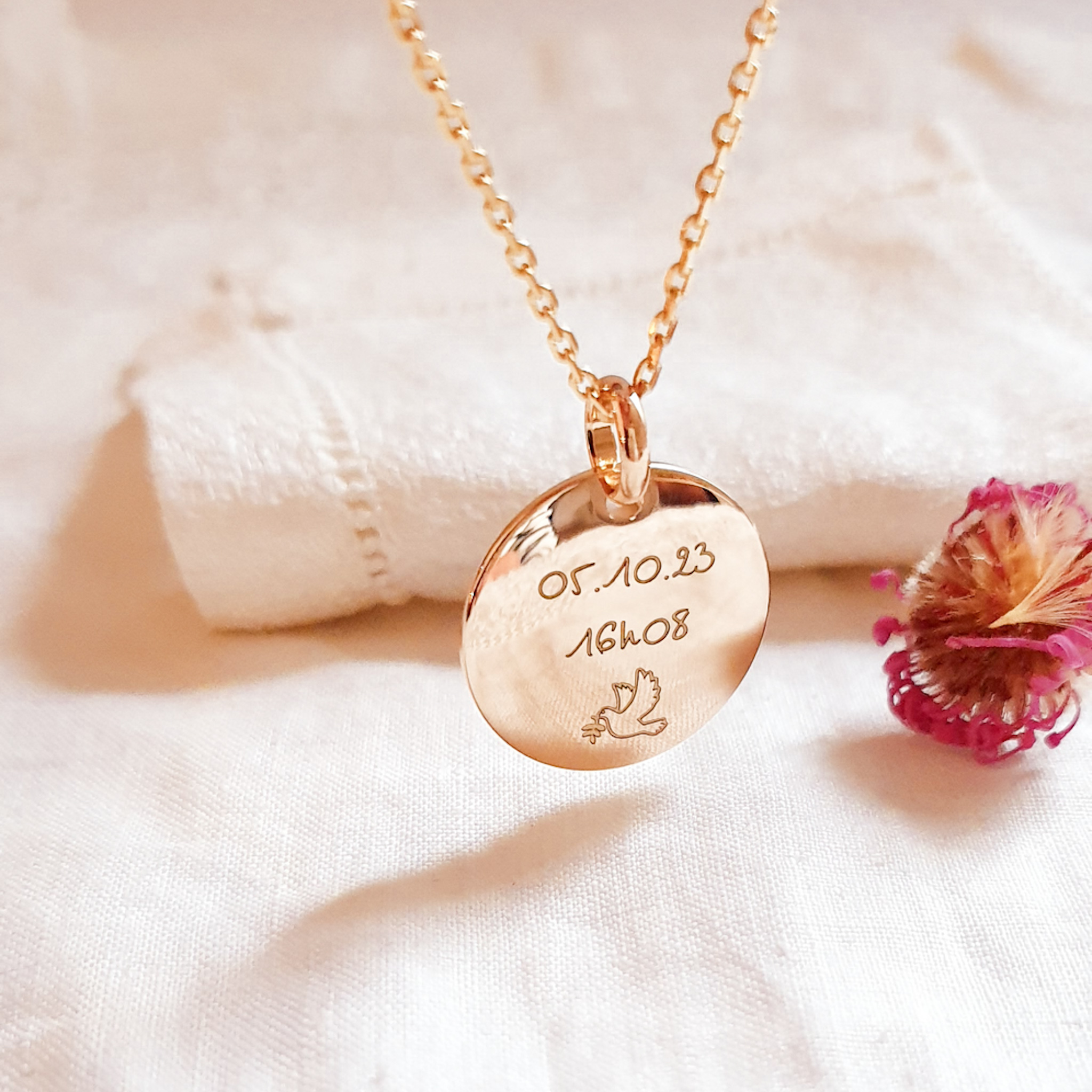 collier personnalise cadeau naissance pour maman