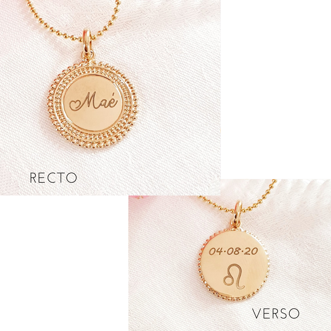 collier naissance pour maman signe astro