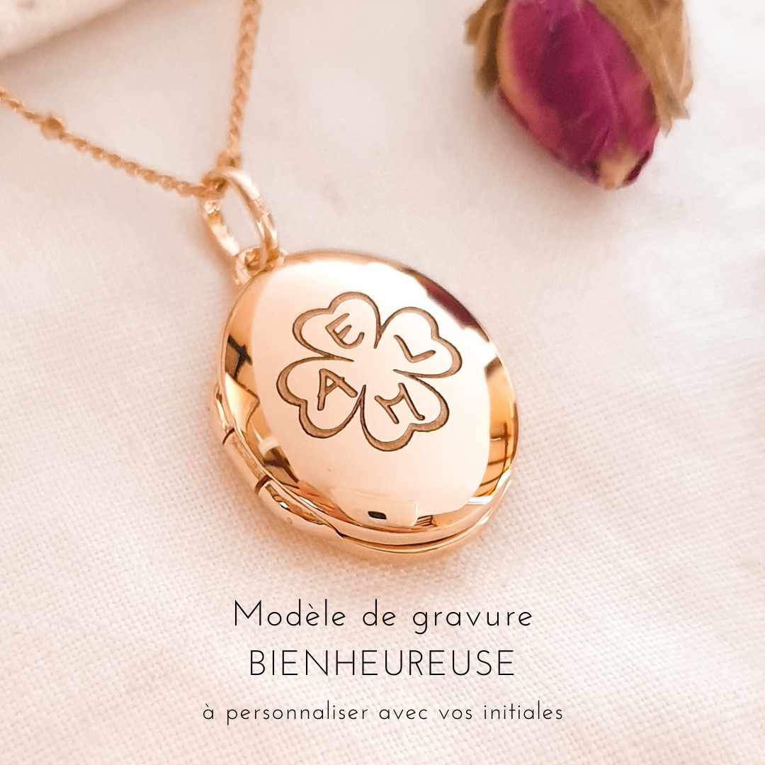collier personnalise femme initiales